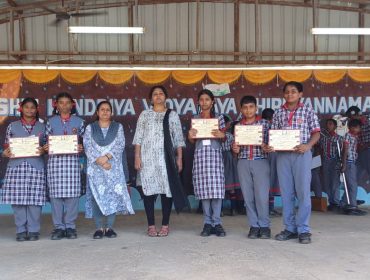 Participation in artifacts and visual art in kala utsav