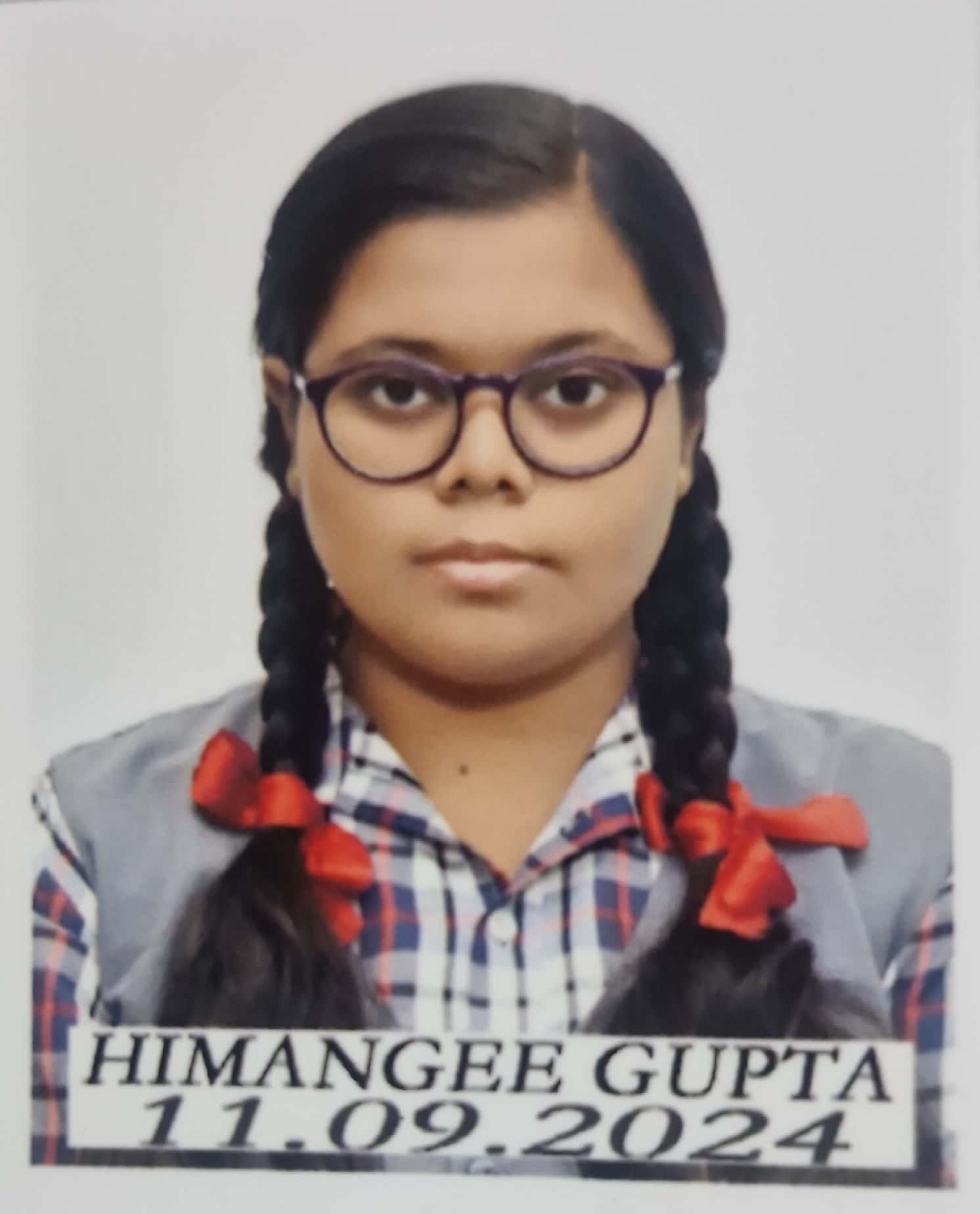 student name