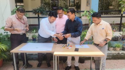 Distribution of group work by the participants (1)