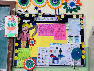 डिस्प्ले बोर्ड प्राथमिक अनुभाग