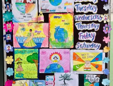 डिस्प्ले बोर्ड प्राथमिक अनुभाग