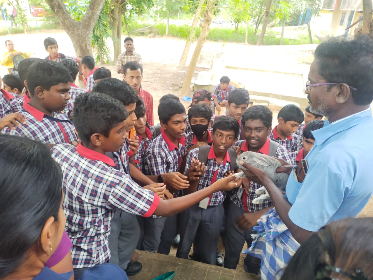 केवीके फील्ड विजिट