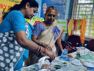 21वीं सदी के शिक्षण कौशल- टाई एंड डाई कार्यशाला