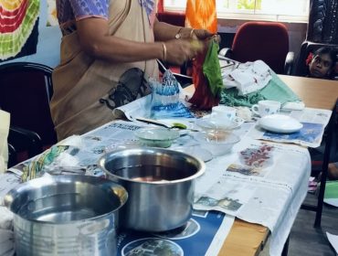 21वीं सदी के शिक्षण कौशल- टाई एंड डाई कार्यशाला