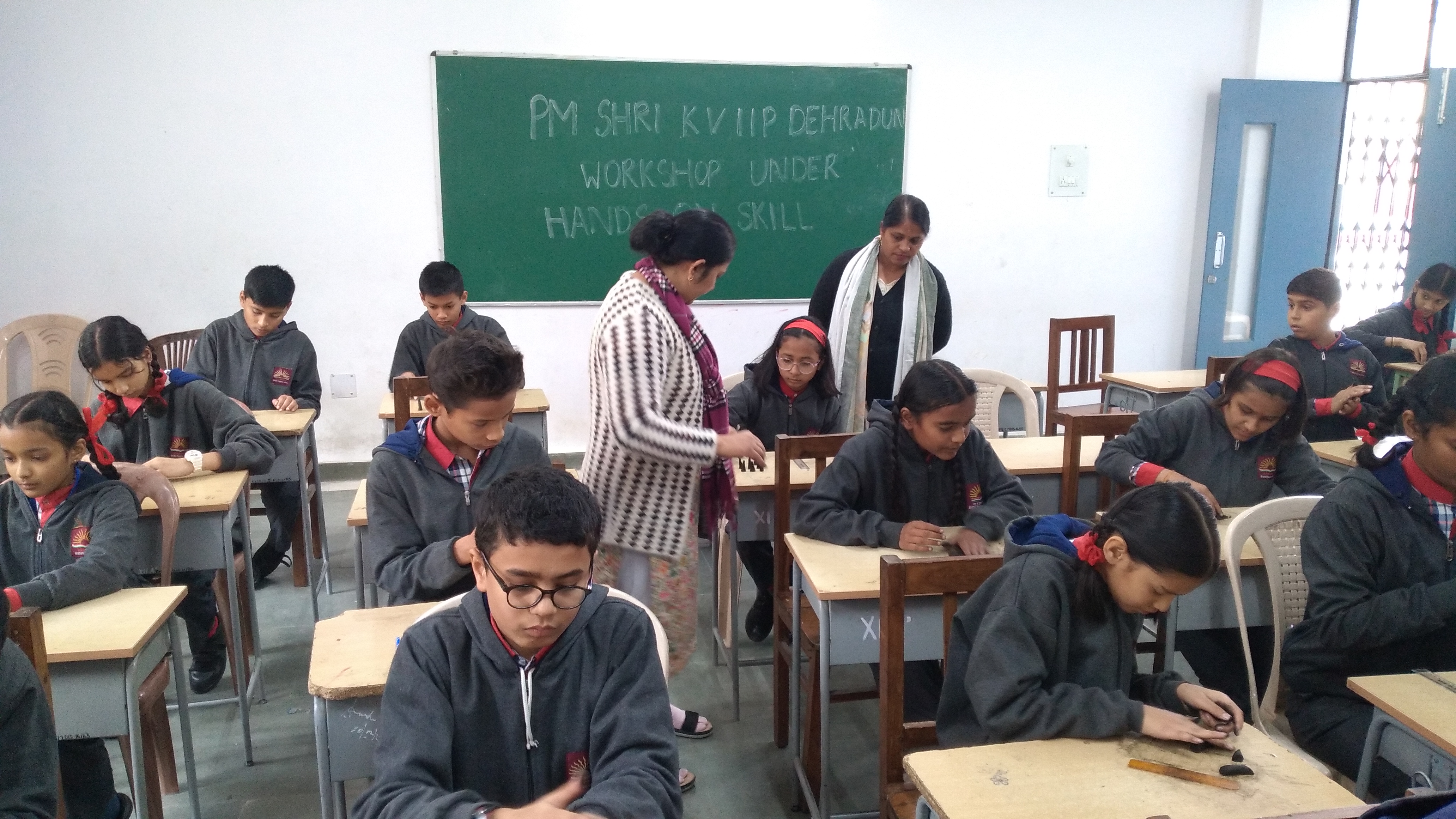 केवी आईआईपी में कार्यशाला