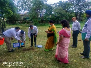 राष्ट्रीय शिक्षा नीति  के अंतर्गत वृक्षारोपण
