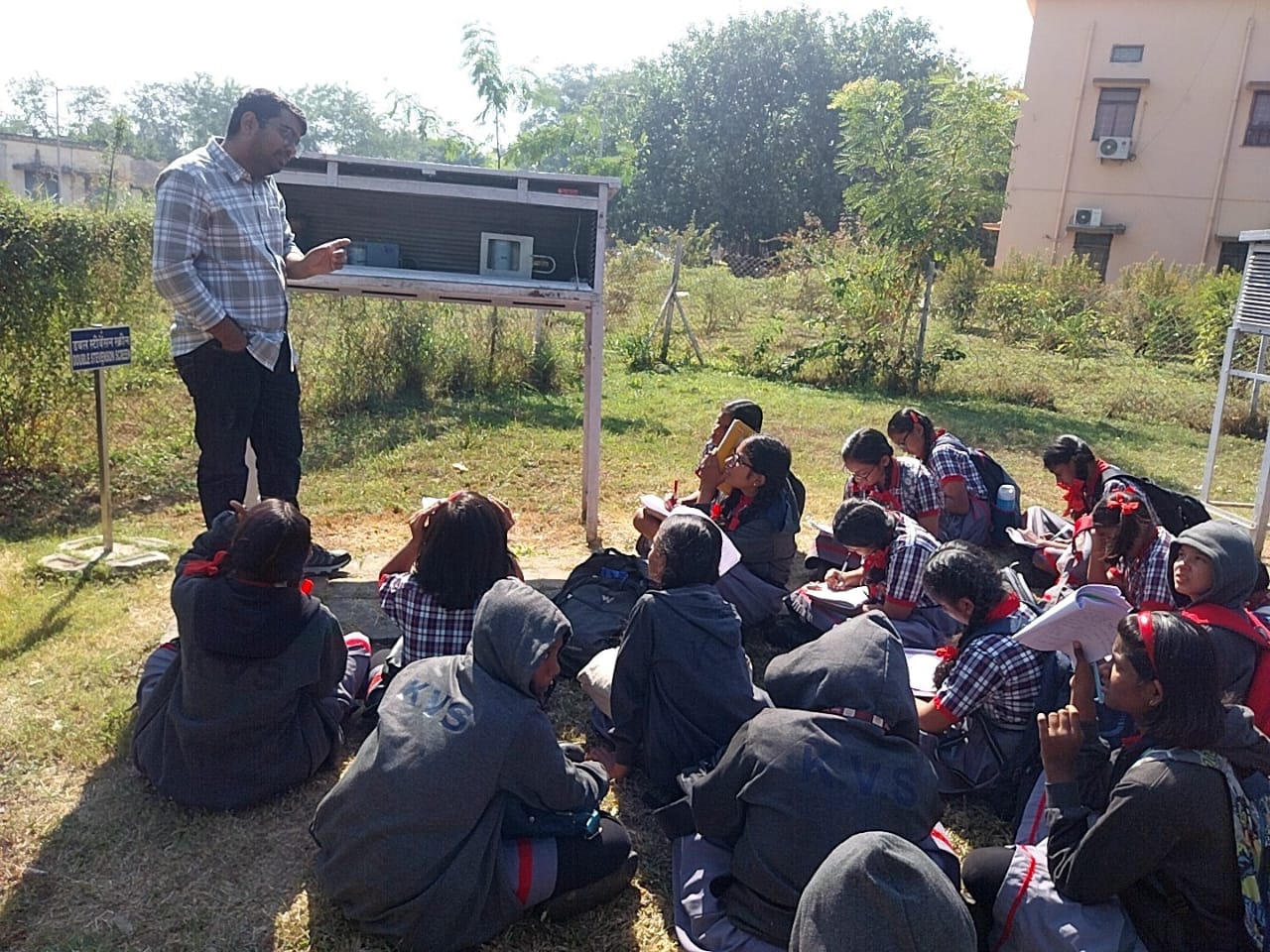 एक्सपोज़र विजिट क्षेत्रीय मौसम केंद्र नागपुर