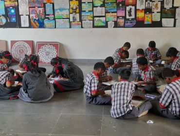 Poster making organised on 21.01.25 in connection with PPC 2025 Basket Activities