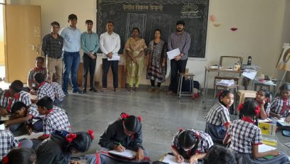 Poster making organised on 21.01.25 in connection with PPC 2025 Basket Activities