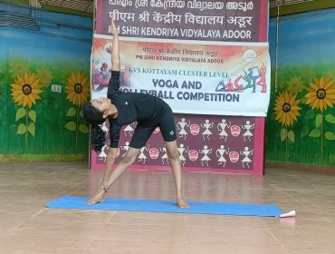 Yoga & Volleyball competition
