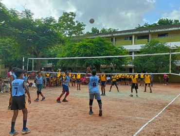 Yoga & Volleyball competition