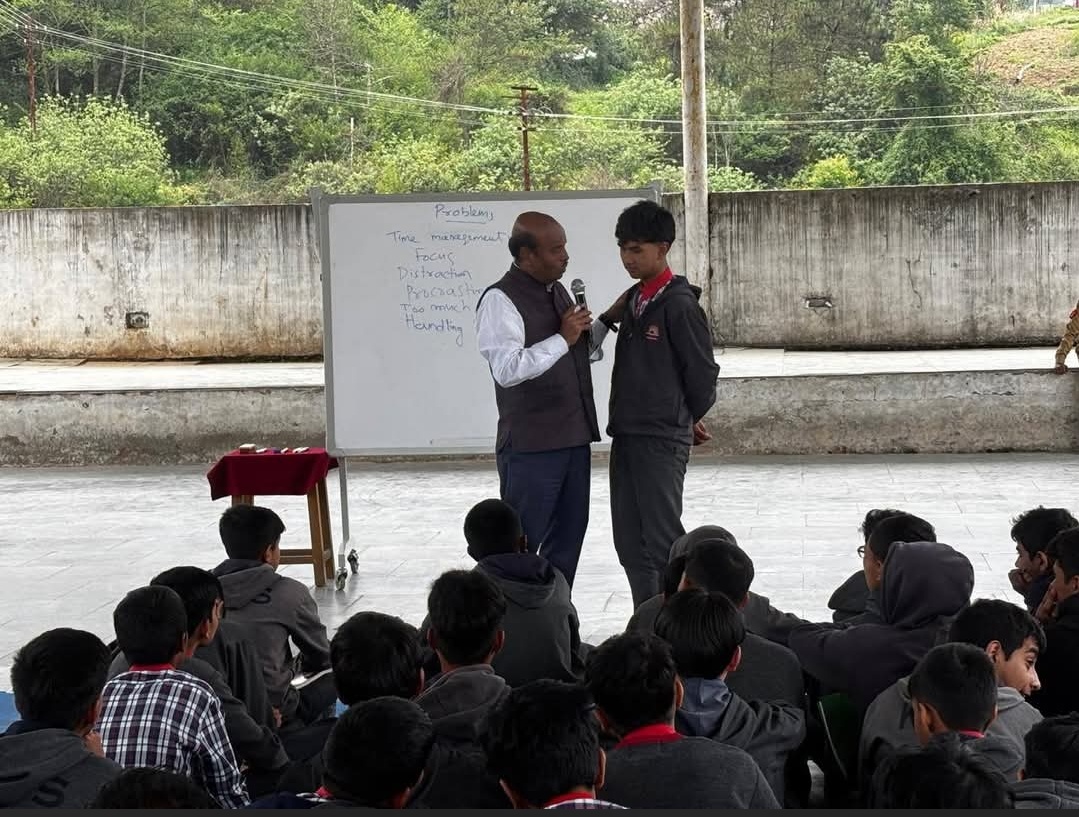 MOTIVATIONAL SPEECH BY HONBLE AC SIR SHRI A.K.SEET
