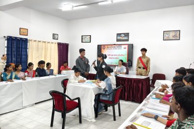 विद्यालय स्तरीय 36वीं राष्ट्रीय युवा संसद प्रतियोगिता 1 अगस्त 2025