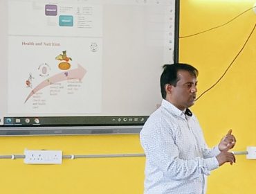 प्रिंसिपल सर द्वारा कार्यशाला