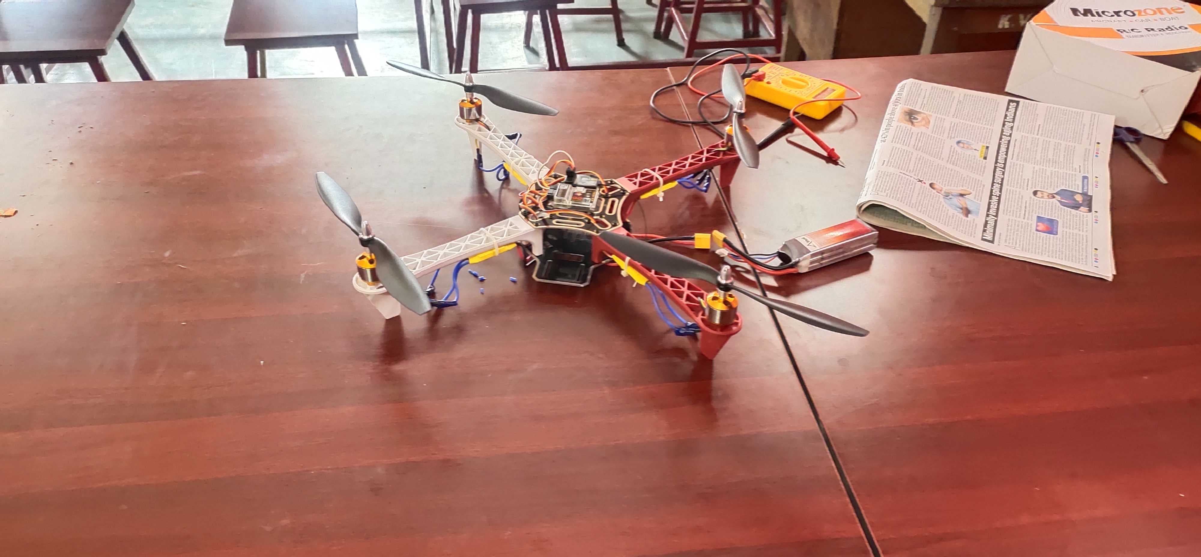 Drone made by students