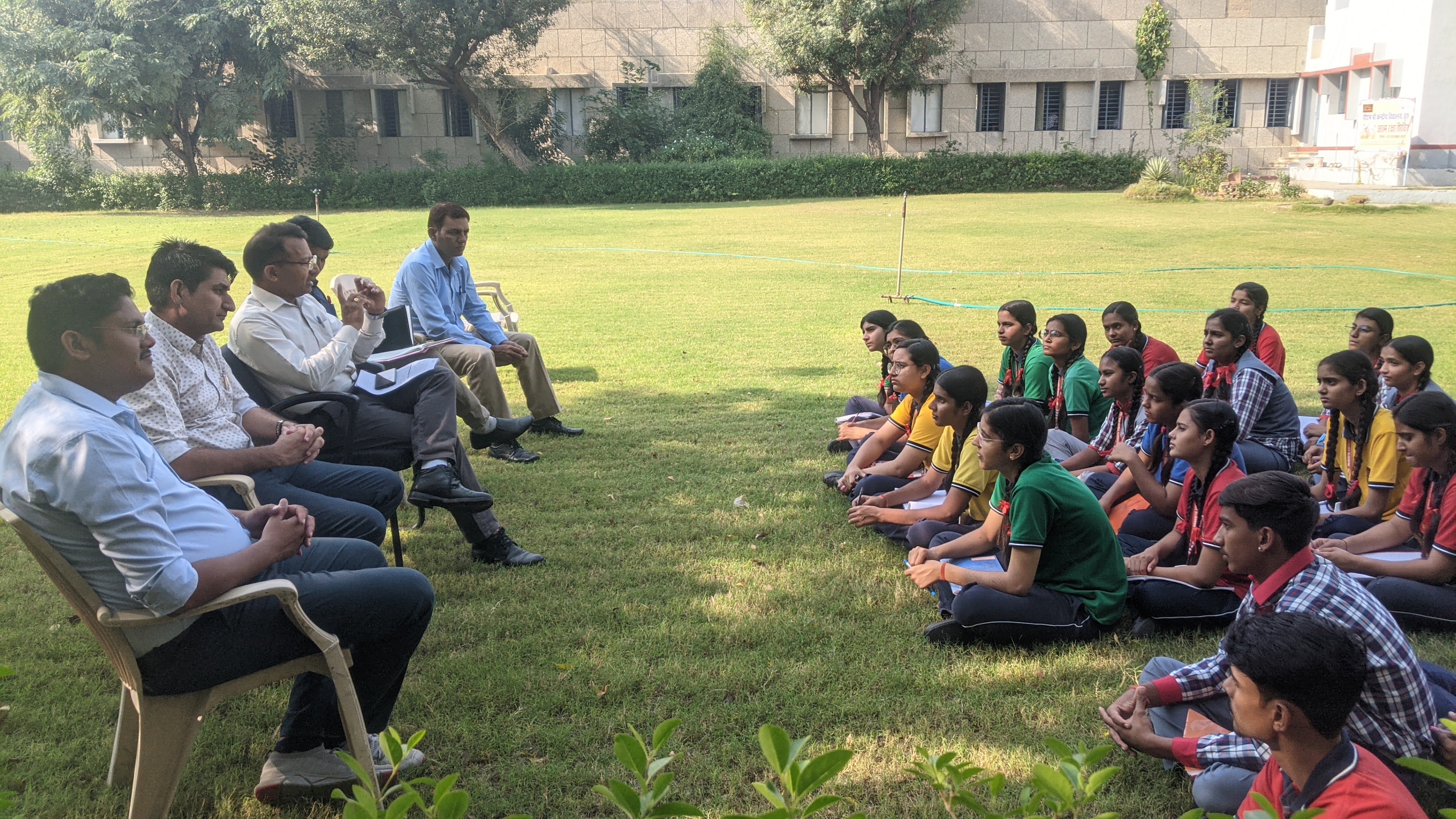 Conversation with Students