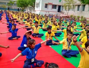International Yoga Day 2023 in PM SHRI KVC