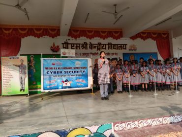 speech on cyber security by shivika jha 11 A on 24 oct 25