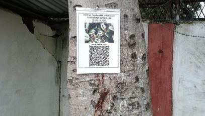 QR Code for Flora under Eco Club for Misson LiFEE