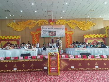 KV IIT Powai Students at Youth Parliament Venue