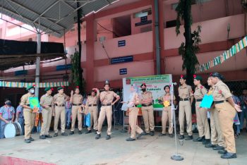 KV IIT Powai Nukkad Natak NCC Cadets