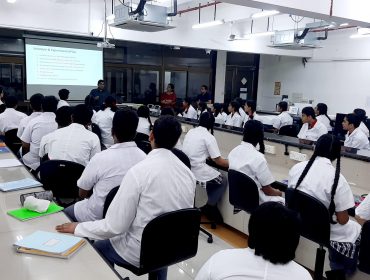 Students of PM SHRI KV IIT POWAI at IIT Bombay Bioscience Department