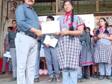 Shishakha Rajaraman bagged first prize in RBVP