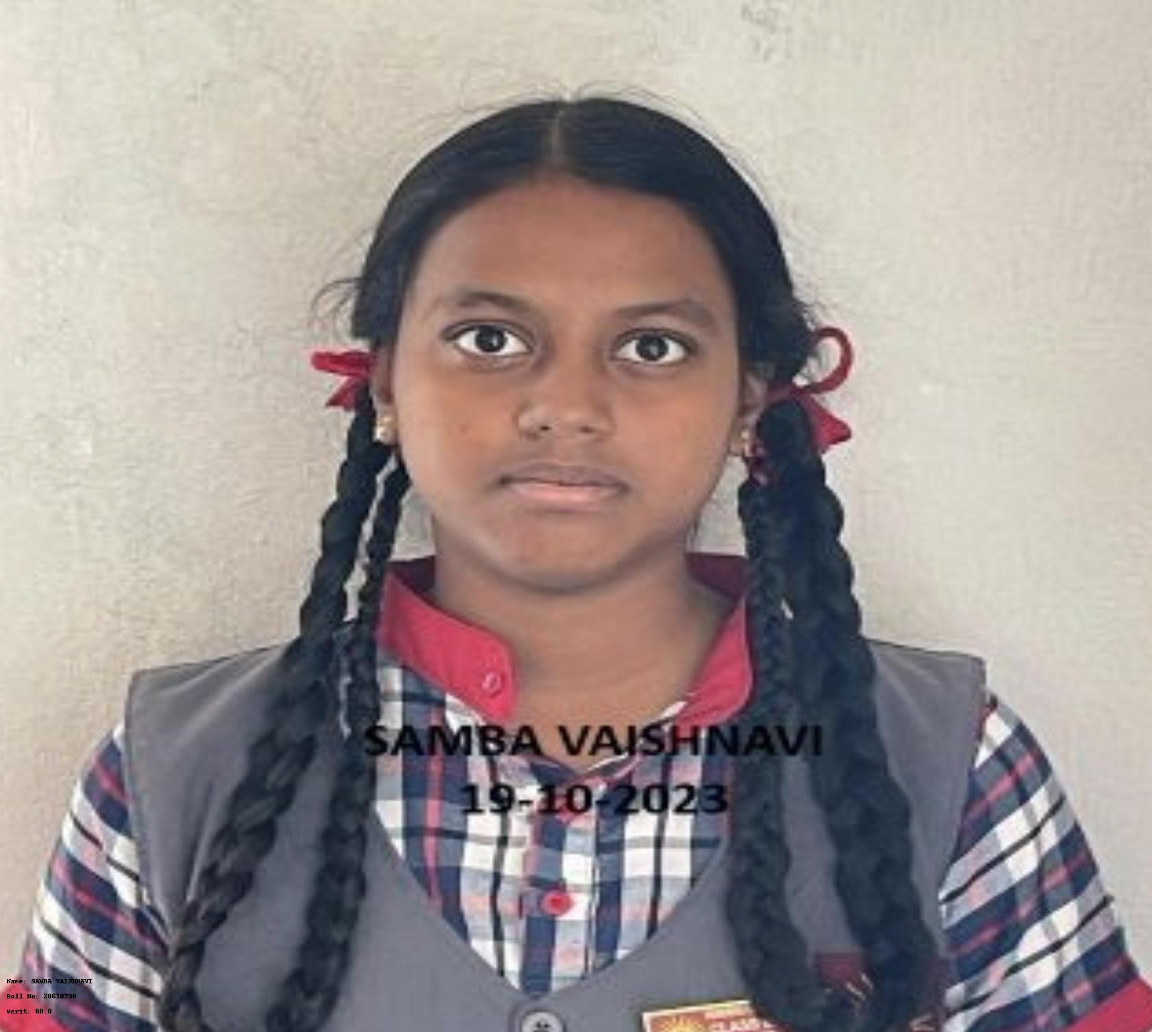 SAMBA VAISHNAVI