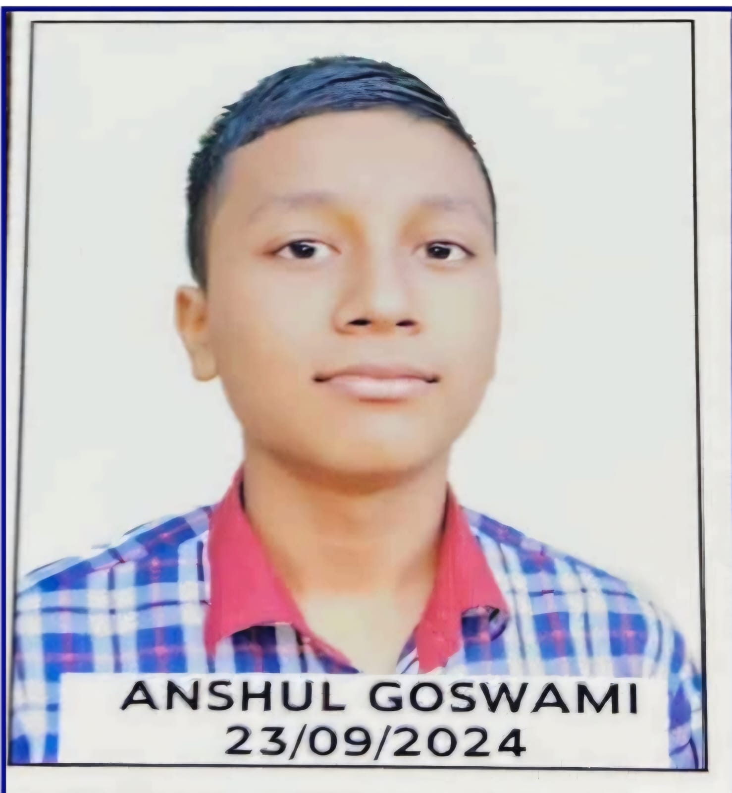 student name