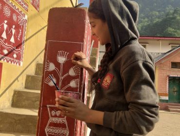 भित्ति चित्रकारी