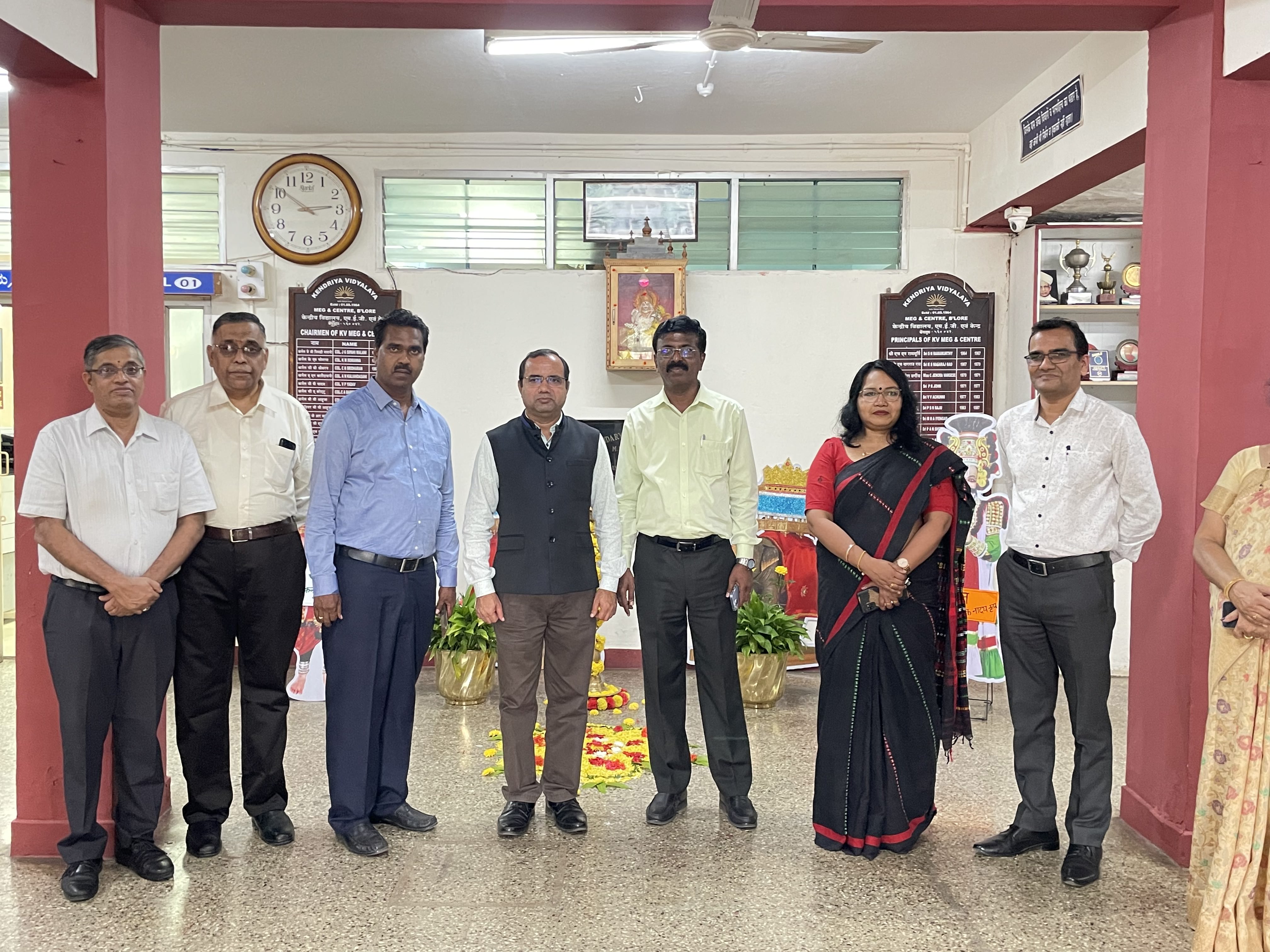 जेसी एडमिन श्री पी देवकुमार का दौरा