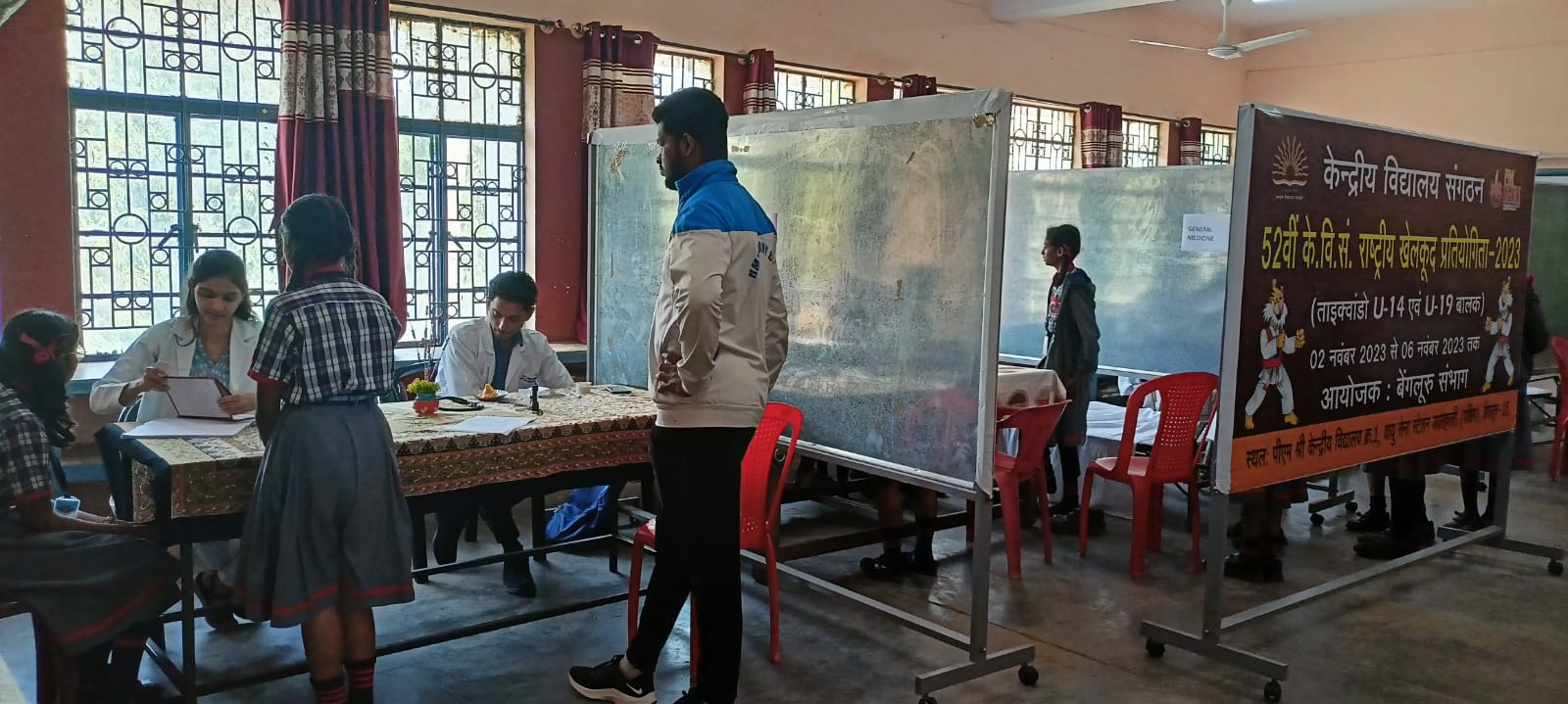 पीएम श्री योजना के तहत स्वास्थ्य शिविर