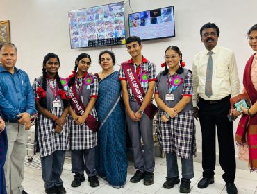 माननीय आयुक्त केवीएस(मुख्यालय) श्रीमती निधि पांडे का विद्यालय का दौरा