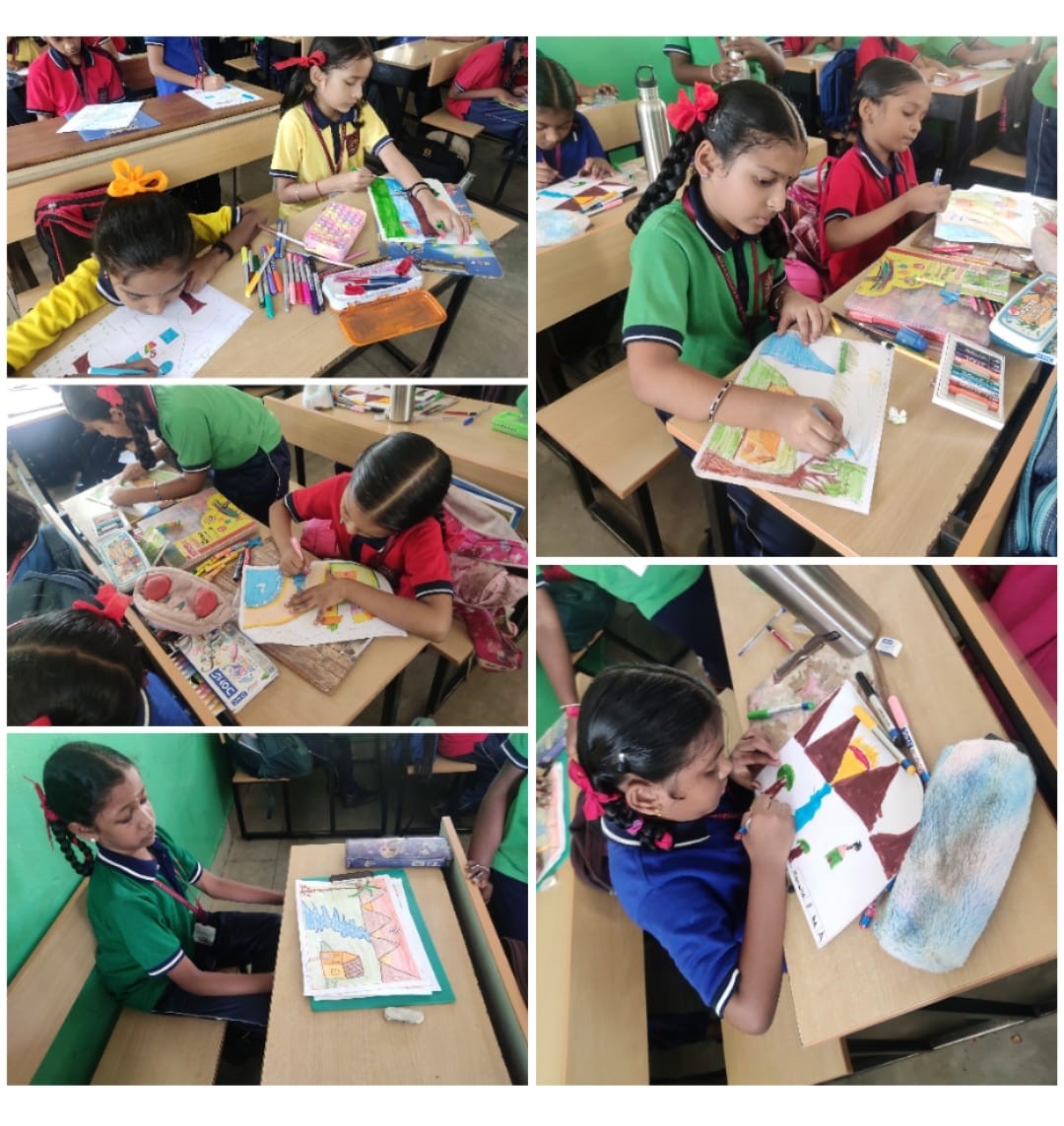 रंग भरने की गतिविधि