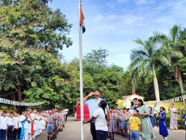 Hoisting the National Flag