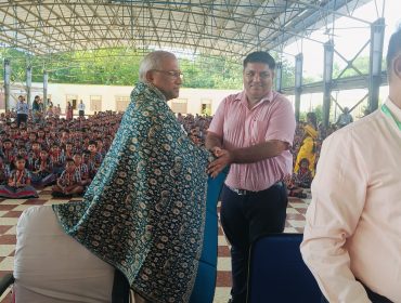 Felicitation by Principal