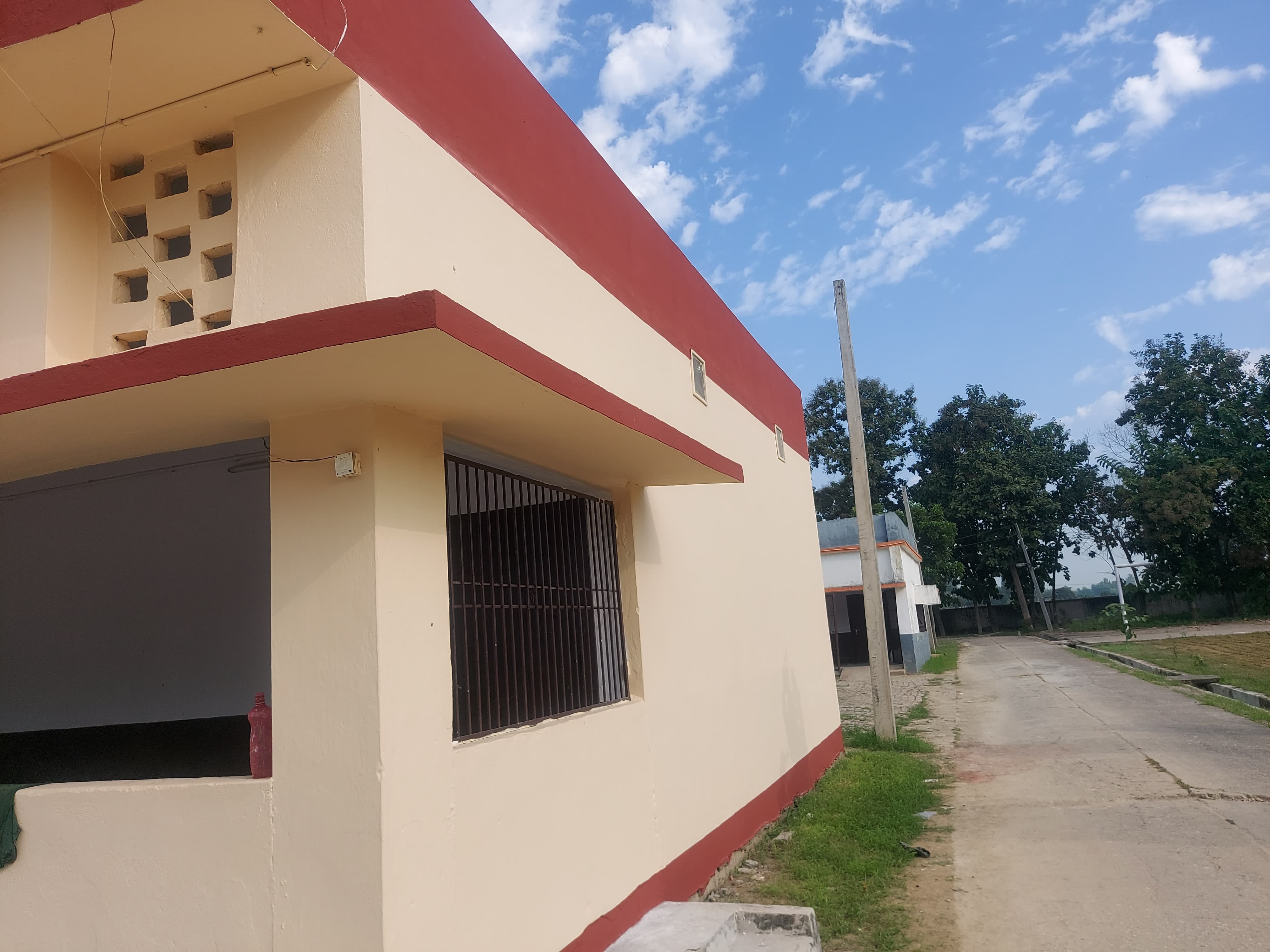 External Whitewash work