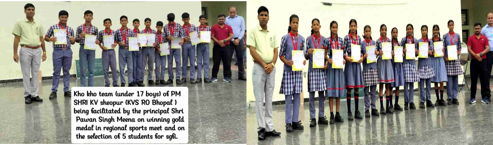 KHO-KHO BOYS (UNDER-17) and KHO-KHO GIRLS WINNER TEAM AND SGFI SELECTION