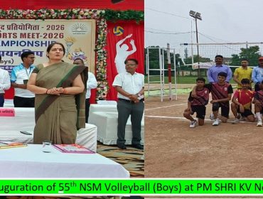 NSM Volleyball at KV No 3 JHS