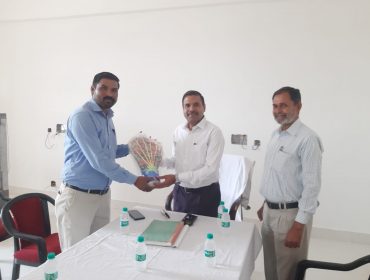 उप आयुक्त का स्वागत
