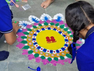 Rangoli secondary class