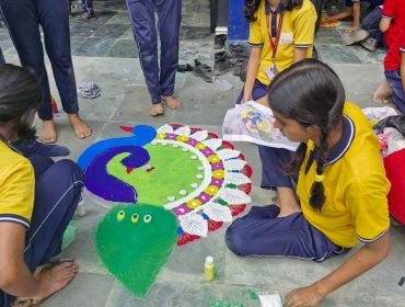 Rangoli secondary class