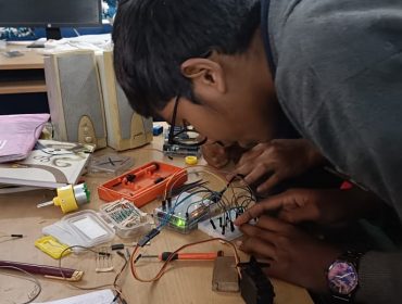 Drone making Atal Tinkering Lab