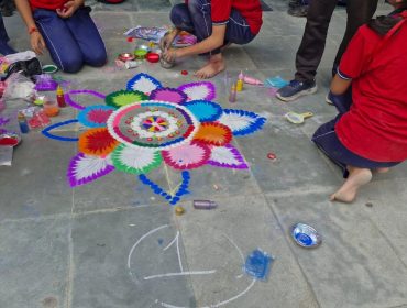 Rangoli secondary class