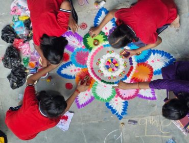 Rangoli secondary class