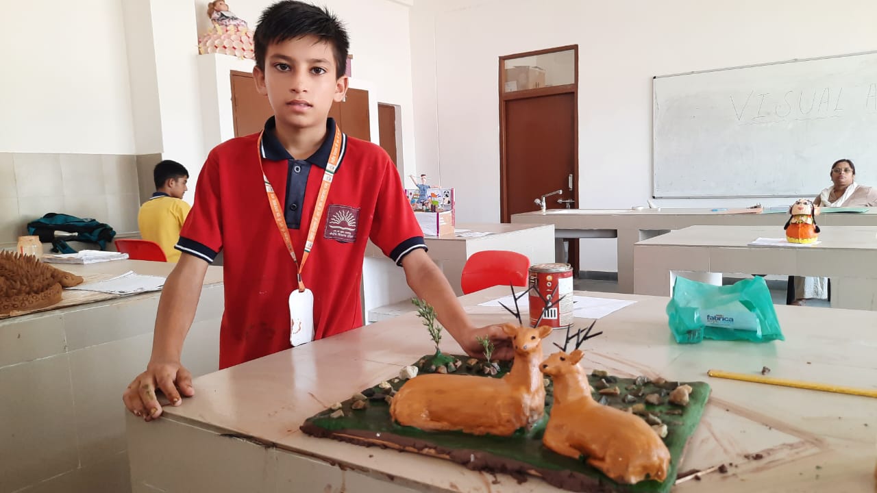 Sculpture made by Student