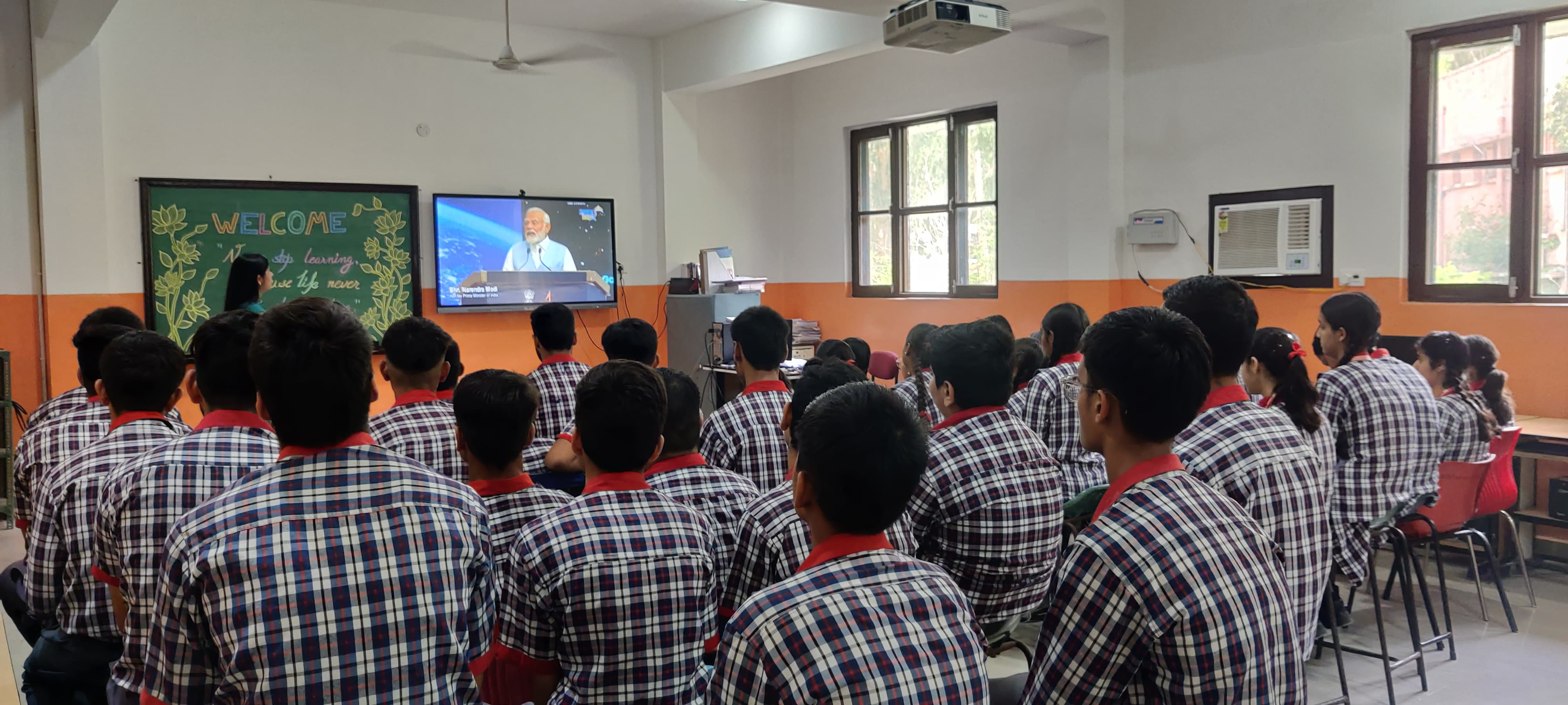 Live telecast of PM Address