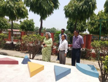 Maths World -Hon'ble DC Visit