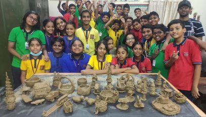 Skill Education Workshop - Clay modelling session