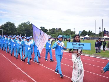 53rd KVS NSM Athletics(Girls)24-25 Inaugural Function March Past_ 22.09.2024 at LNCPE, Trivandrum, hosted by PM Shri KV Pattom